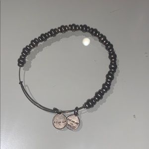 Alex and Ani Silver Beaded Bracelet